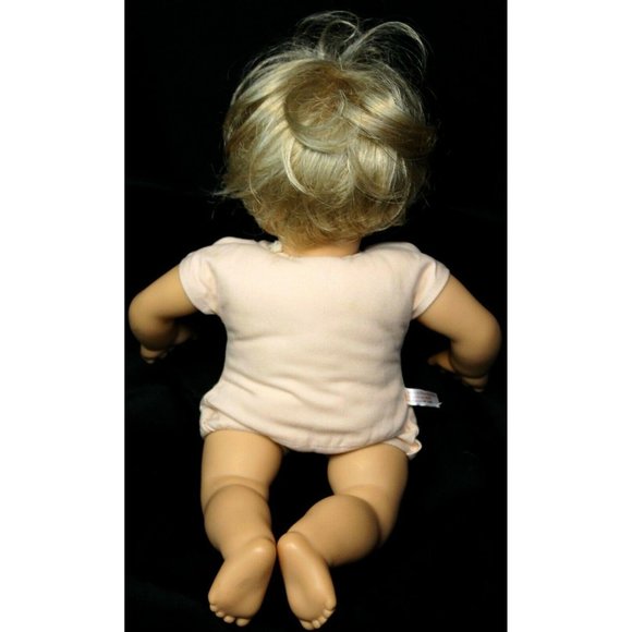 American Girl Pleasent Co Bitty Baby Twin Doll Light Blonde Blue Eyed 16" Pink - Picture 11 of 11